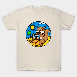 Squirrel drink juice T-Shirt